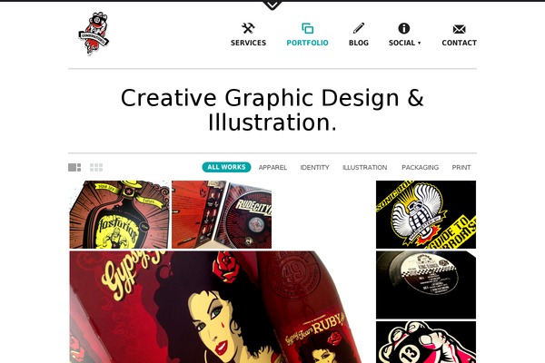 Daisho theme site design template sample