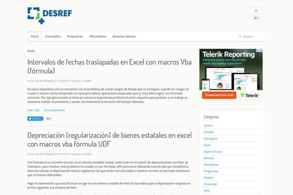 Nano3 theme site design template sample