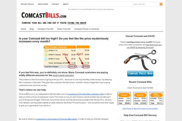 comcastbills.com site used Freshlife2