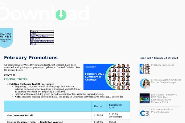 Site using The Events Calendar plugin