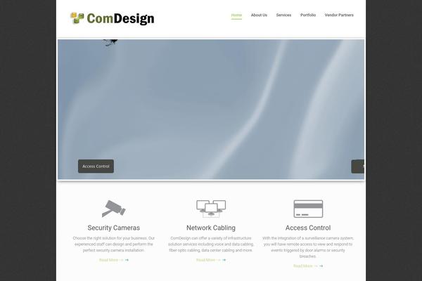 iBusiness theme site design template sample