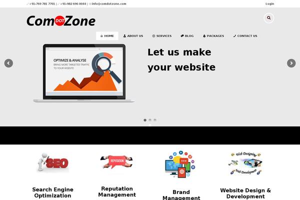 Smartseo theme site design template sample