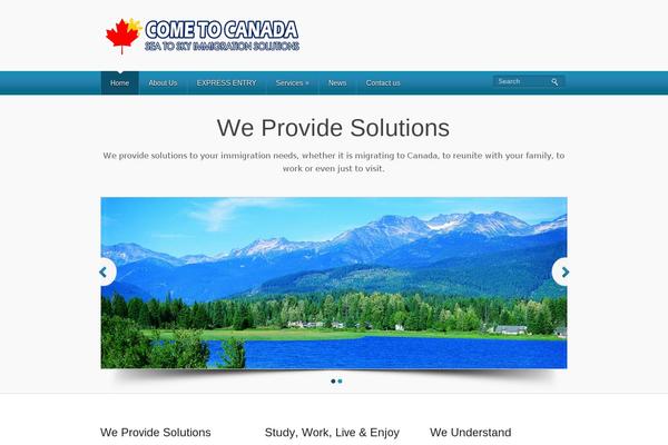 BizWay theme site design template sample