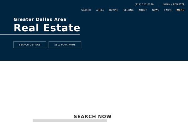 Universal theme site design template sample