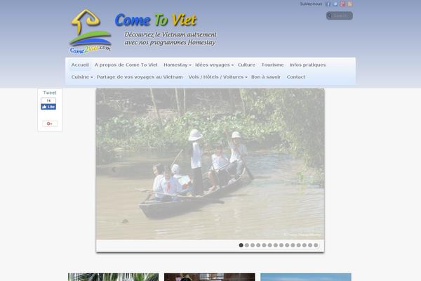 come2viet.com site used Voyage