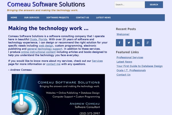 Minimize theme site design template sample