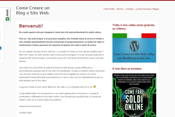 Radius theme site design template sample