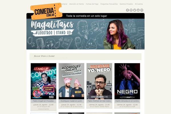Flexible theme site design template sample