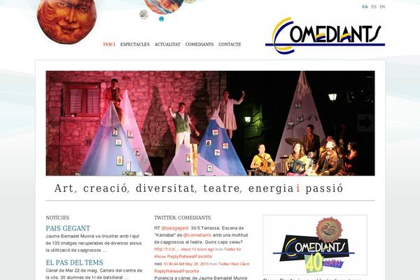 Twenty Ten theme site design template sample
