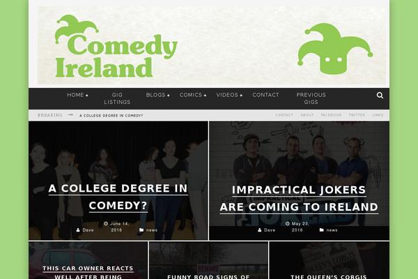 Site using MF Gig Calendar plugin