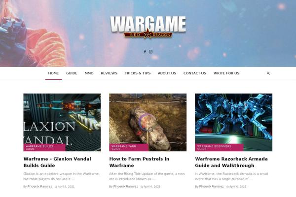 Ceris theme site design template sample