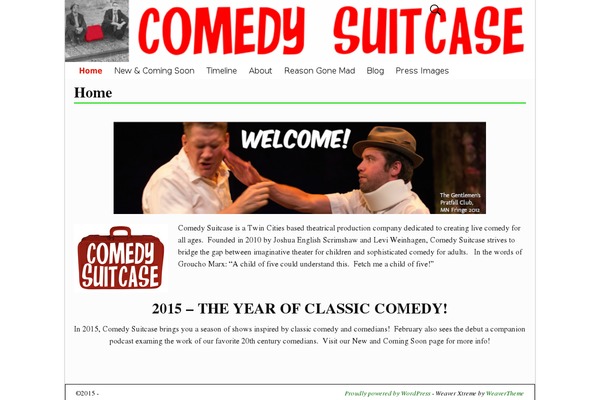 Weaver Xtreme theme site design template sample