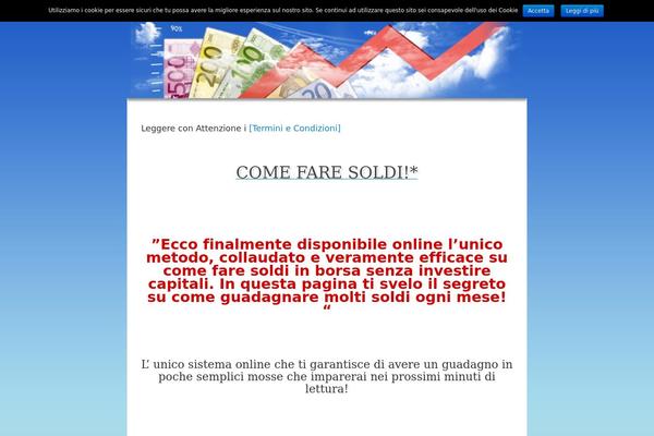 comefaresoldiconlaborsa.com site used Mantra