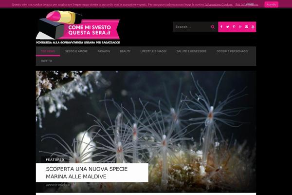 comemisvesto.it site used Twentyeleven-child