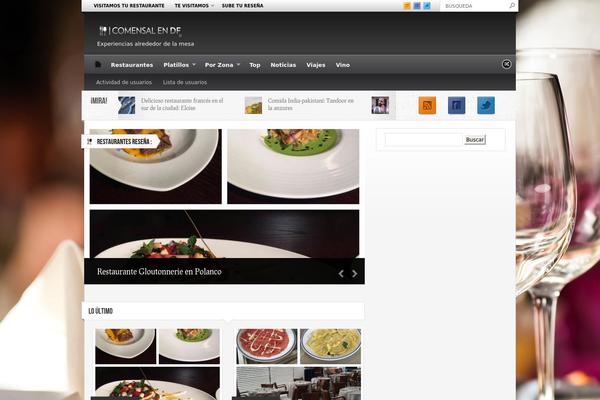 Made theme site design template sample