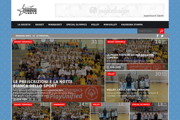 comense.it site used Splash-child