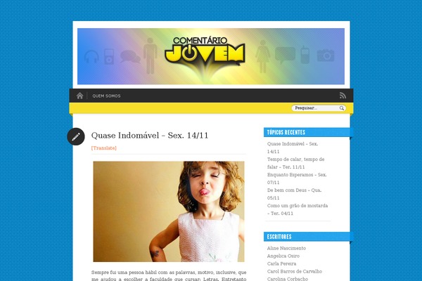 Crisp theme site design template sample