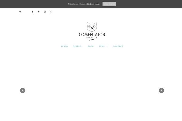 Beatrix theme site design template sample