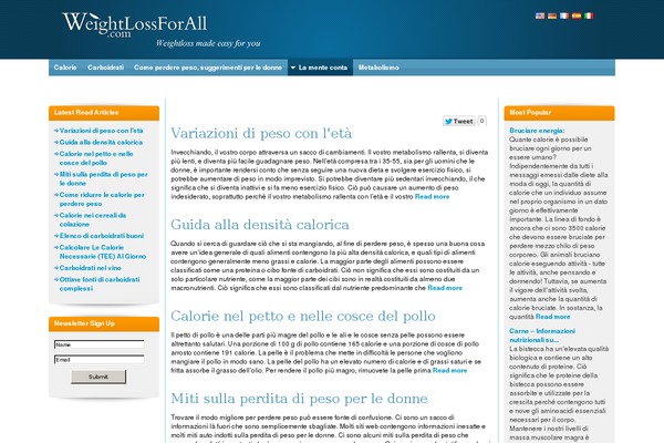 comeperderpeso.com site used Weightlossforall2