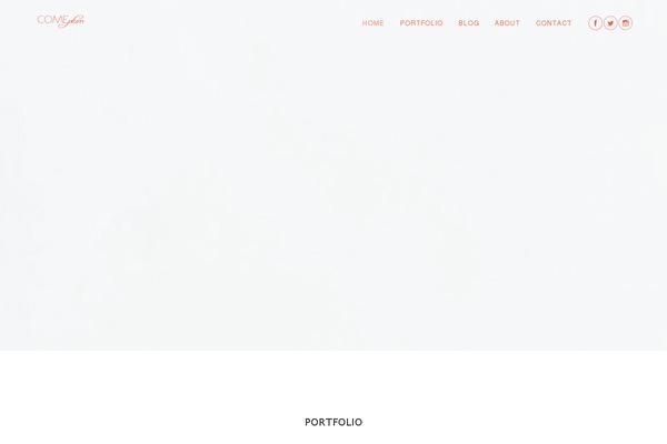 Story theme site design template sample
