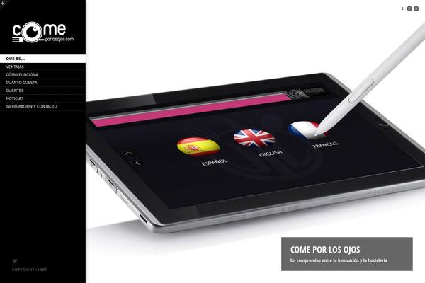 Elastico theme site design template sample