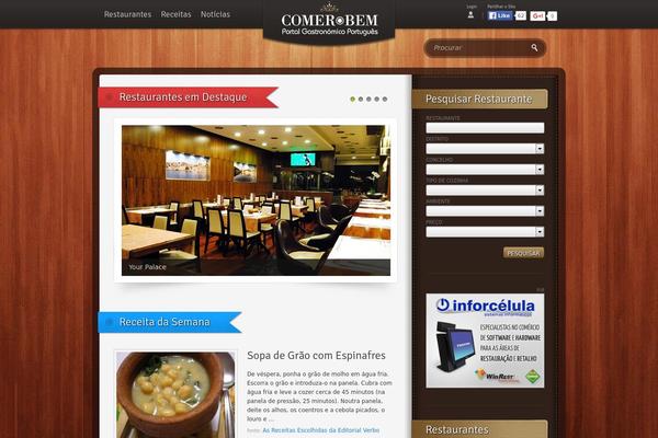 comerbem.com site used Comerbem
