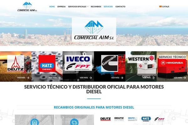 comercialaim.es site used Comercialaim