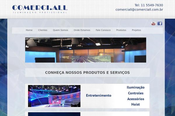 Extensio theme site design template sample