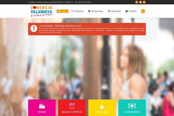 Mall theme site design template sample