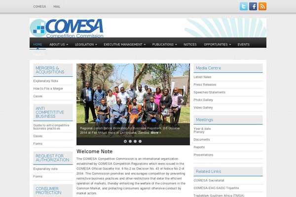 comesacompetition.org site used Techmash