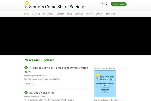 DonateNow theme site design template sample
