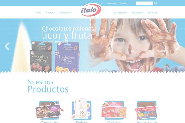 Site using Parallax Scroll plugin