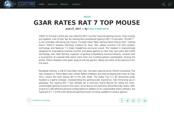 Site using WP Catalogue plugin