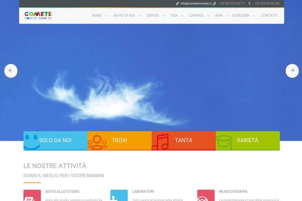 Babykids theme site design template sample