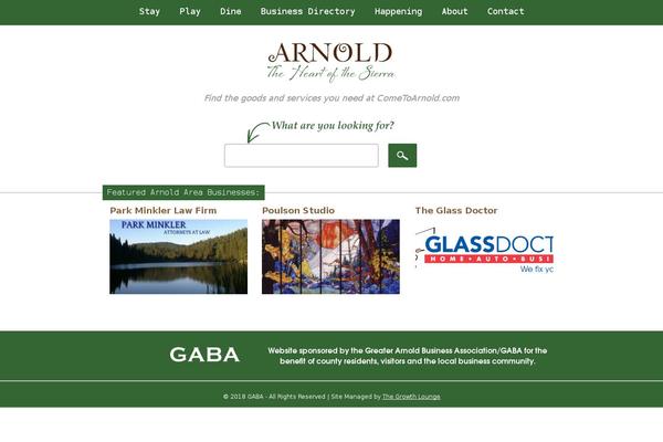 cometoarnold.com site used Econature-lite