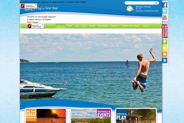 sbaa theme websites examples