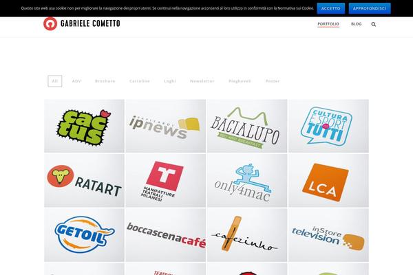 cometto.it site used Striking