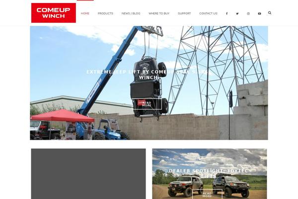 Jupiter theme site design template sample