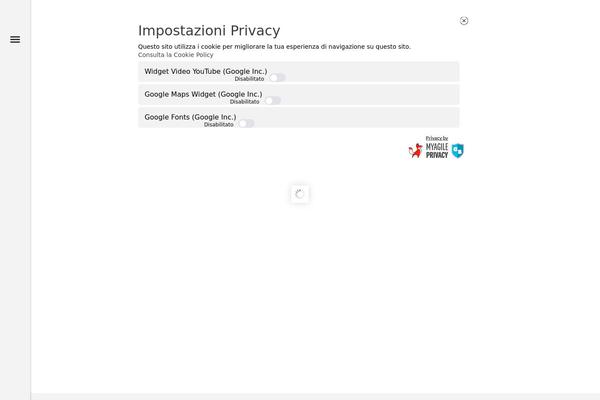 Site using Myagileprivacy plugin