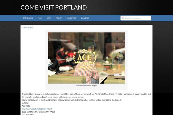 Outreach theme site design template sample