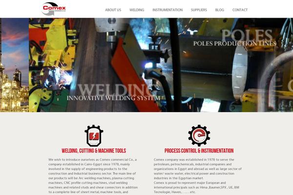 comex-egypt.com site used Comex
