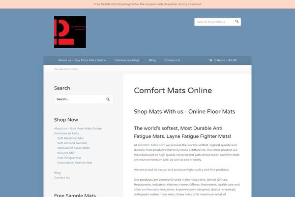 Wootique theme site design template sample