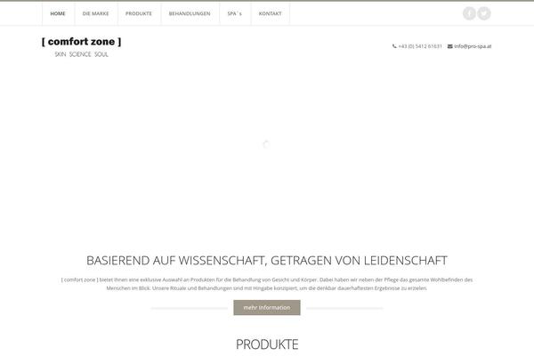 Escape theme site design template sample