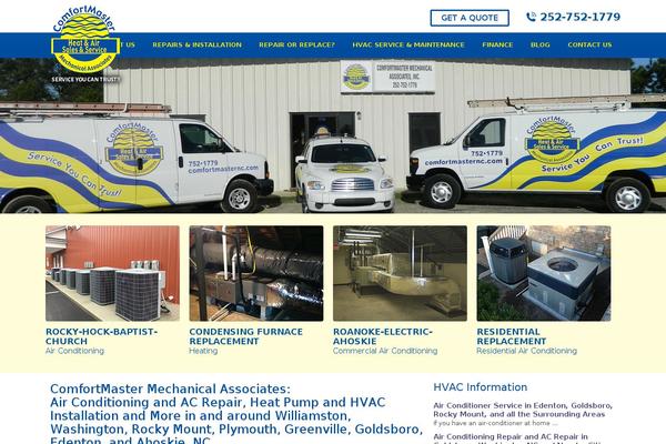 Site using Awesome Weather Widget plugin