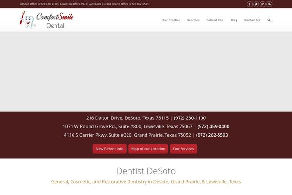 comfortsmiledental.com site used Bullseye-7-mod