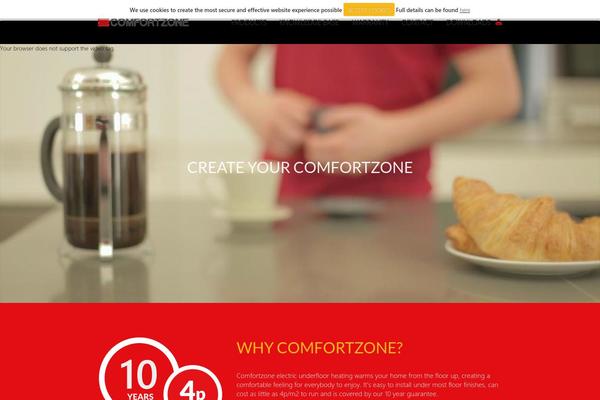 comfortzone.co site used Comfortzone