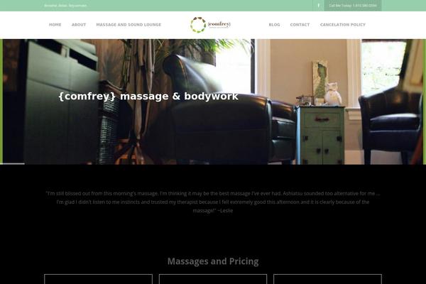 Day-spa theme site design template sample