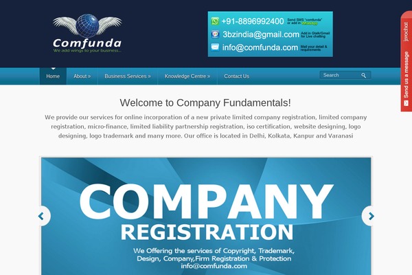 BizWay theme site design template sample