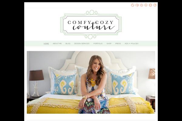 Isabelle theme site design template sample