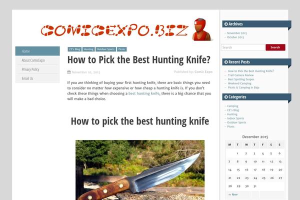 SmartAdapt theme site design template sample